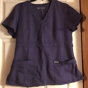 Women’s large Grey’s Anatomy scrub top